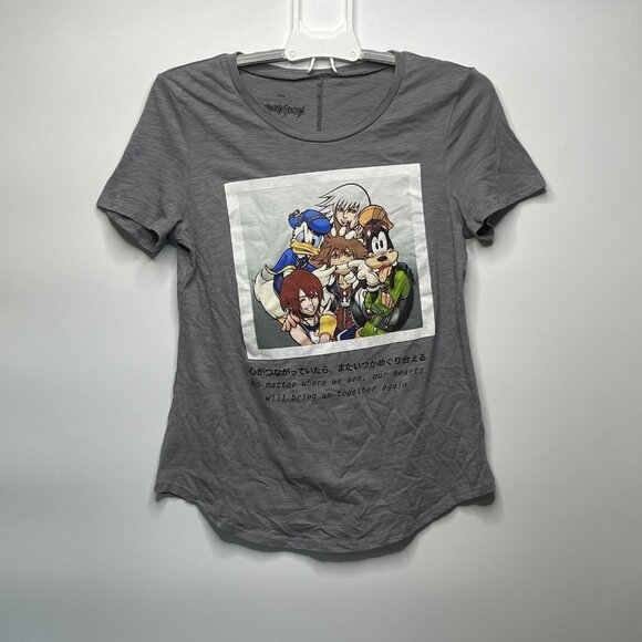 Kingdom Hearts Womens Disney Group Photograph Graphic T-Shirt  Size M - Picture 1 of 7